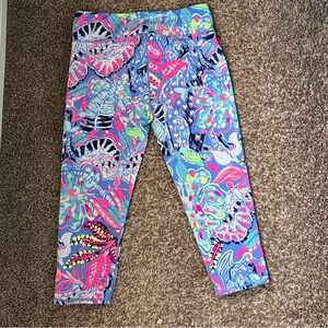 Luxletic Weekender Capri Crop Leggings Sz Large